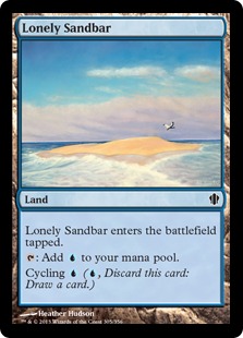 《孤立した砂州/Lonely Sandbar》[C13] 土地C