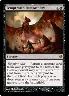 《不死の誘惑/Tempt with Immortality》[C13] 黒R