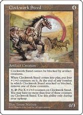 《機械仕掛けの駿馬/Clockwork Steed》[5ED] 茶U