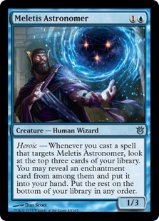 《メレティスの天文学者/Meletis Astronomer》[BNG] 青U