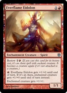 《常炎の幻霊/Everflame Eidolon》[BNG] 赤U