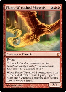 《炎輪のフェニックス/Flame-Wreathed Phoenix》[BNG] 赤R