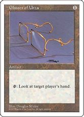 《ウルザの眼鏡/Glasses of Urza》[5ED] 茶U