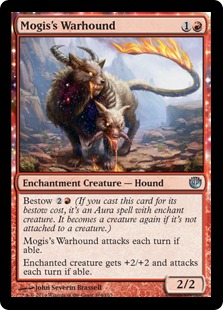 《モーギスの軍用犬/Mogis's Warhound》[JOU] 赤U
