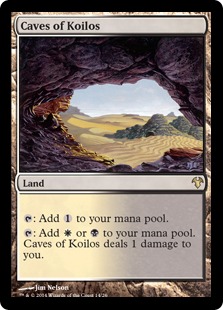 《コイロスの洞窟/Caves of Koilos》[MED14] 土地R