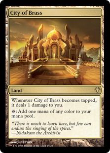 《真鍮の都/City of Brass》[MED14] 土地R