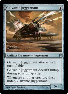 《電位式巨大戦車/Galvanic Juggernaut》[CNS] 茶U