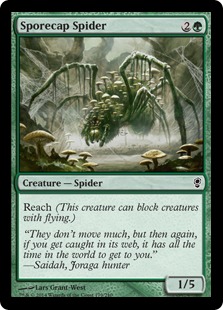 《胞子頭の蜘蛛/Sporecap Spider》[CNS] 緑C