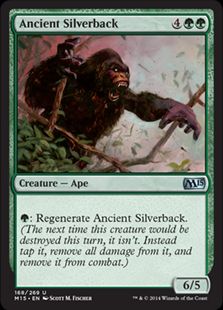 《年経たシルバーバック/Ancient Silverback》[M15] 緑U