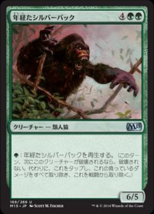 《年経たシルバーバック/Ancient Silverback》[M15] 緑U