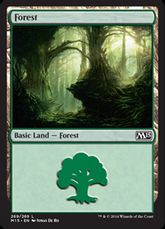 【Foil】(269)《森/Forest》[M15] 土地