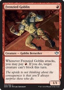 《激情のゴブリン/Frenzied Goblin》[SvC/DDN] 赤U