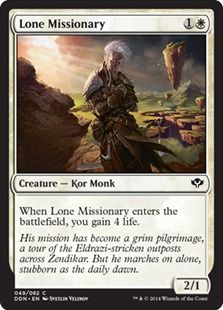 孤独な宣教師/Lone Missionary》[SvC/DDN] 白C | 日本最大級 MTG通販 