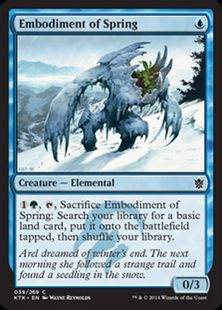 【Foil】《春の具象化/Embodiment of Spring》[KTK] 青C