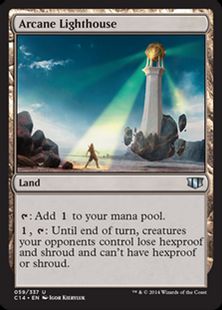 《秘儀の灯台/Arcane Lighthouse》[C14] 土地U
