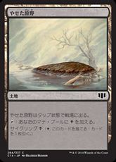 《やせた原野/Barren Moor》[C14] 土地C