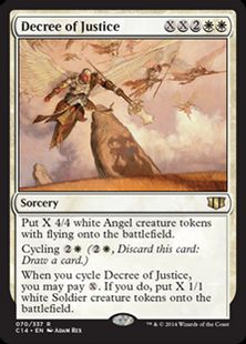 正義の命令/Decree of Justice》[C14] 白R | 日本最大級 MTG通販サイト 