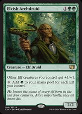《エルフの大ドルイド/Elvish Archdruid》[C14] 緑R