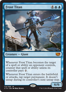 《霜のタイタン/Frost Titan》[C14] 青R
