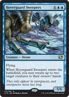 《空護りの掃討者/Hoverguard Sweepers》[C14] 青R