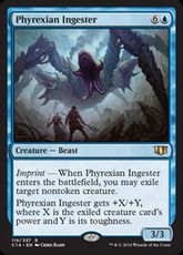 《ファイレクシアの摂取者/Phyrexian Ingester》[C14] 青R