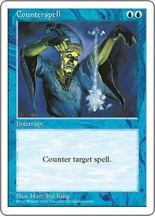 《対抗呪文/Counterspell》[5ED] 青C