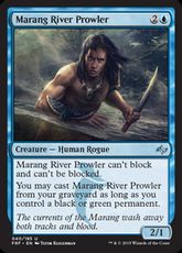 【Foil】《マラング川をうろつくもの/Marang River Prowler》[FRF] 青U