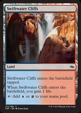 《急流の崖/Swiftwater Cliffs》[FRF] 土地C