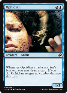 《知恵の蛇/Ophidian》[DD3・JvC] 青C