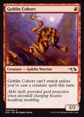 《ゴブリンの群勢/Goblin Cohort》[DD3・EvG] 赤C