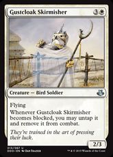 《疾風衣の散兵/Gustcloak Skirmisher》[EvK/DDO] 白U