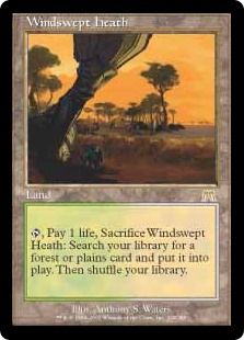 《吹きさらしの荒野/Windswept Heath》[ONS] 土地R