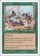 《オーロクス/Aurochs》[5ED] 緑C