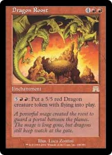 【Foil】《ドラゴンの休息地/Dragon Roost》[ONS] 赤R