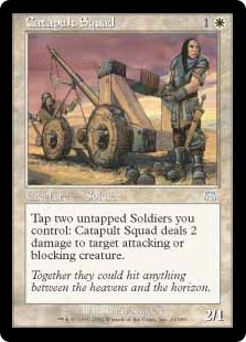 【Foil】《カタパルト兵団/Catapult Squad》[ONS] 白U