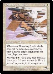 【Foil】《夜明けの浄化者/Dawning Purist》[ONS] 白U