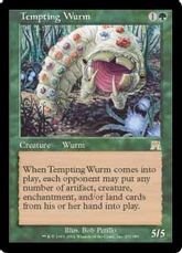 【Foil】《誘うワーム/Tempting Wurm》[ONS] 緑R