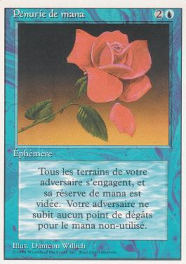 枯渇/Mana Short》[LEB] 青R | 日本最大級 MTG通販サイト「晴れる屋」