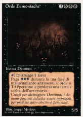 《Demonic Hordes》[3ED] 黒R