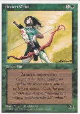 《エルフの射手/Elvish Archers》[3ED] 緑R