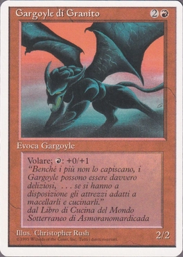 《Granite Gargoyle》[3ED] 赤R