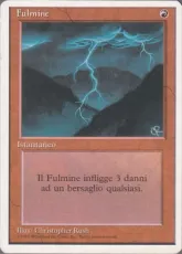 《稲妻/Lightning Bolt》[3ED] 赤C
