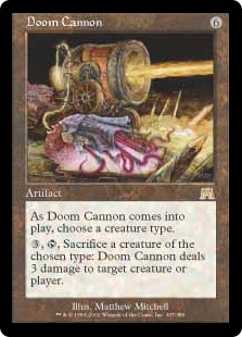 《終末の大砲/Doom Cannon》[ONS] 茶R