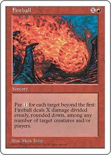 《火の玉/Fireball》[5ED] 赤C