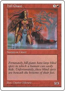 《丘巨人/Hill Giant》[5ED] 赤C
