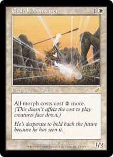 【Foil】《流刑の終末論者/Exiled Doomsayer》[SCG] 白R