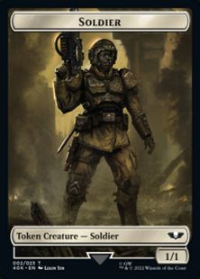 【サージ・Foil】(002/007)《ゼフィリム+兵士トークン/Zephyrim+Soldier Token》[40K] 白/白