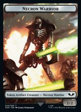 【サージ・Foil】(014/022)《ネクロン・戦士+昆虫トークン/Necron Warrior+Insect Token》[40K] 黒/茶