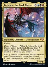 【Foil】(172)《暗闇の君主、ベ＝ラコール/Be'lakor, the Dark Master》[40K] 金R