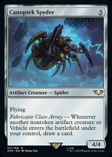 (151)《カノプテック・スパイダー/Canoptek Spyder》[40K] 茶R